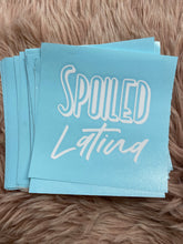 Spoiled Latina decal stickers